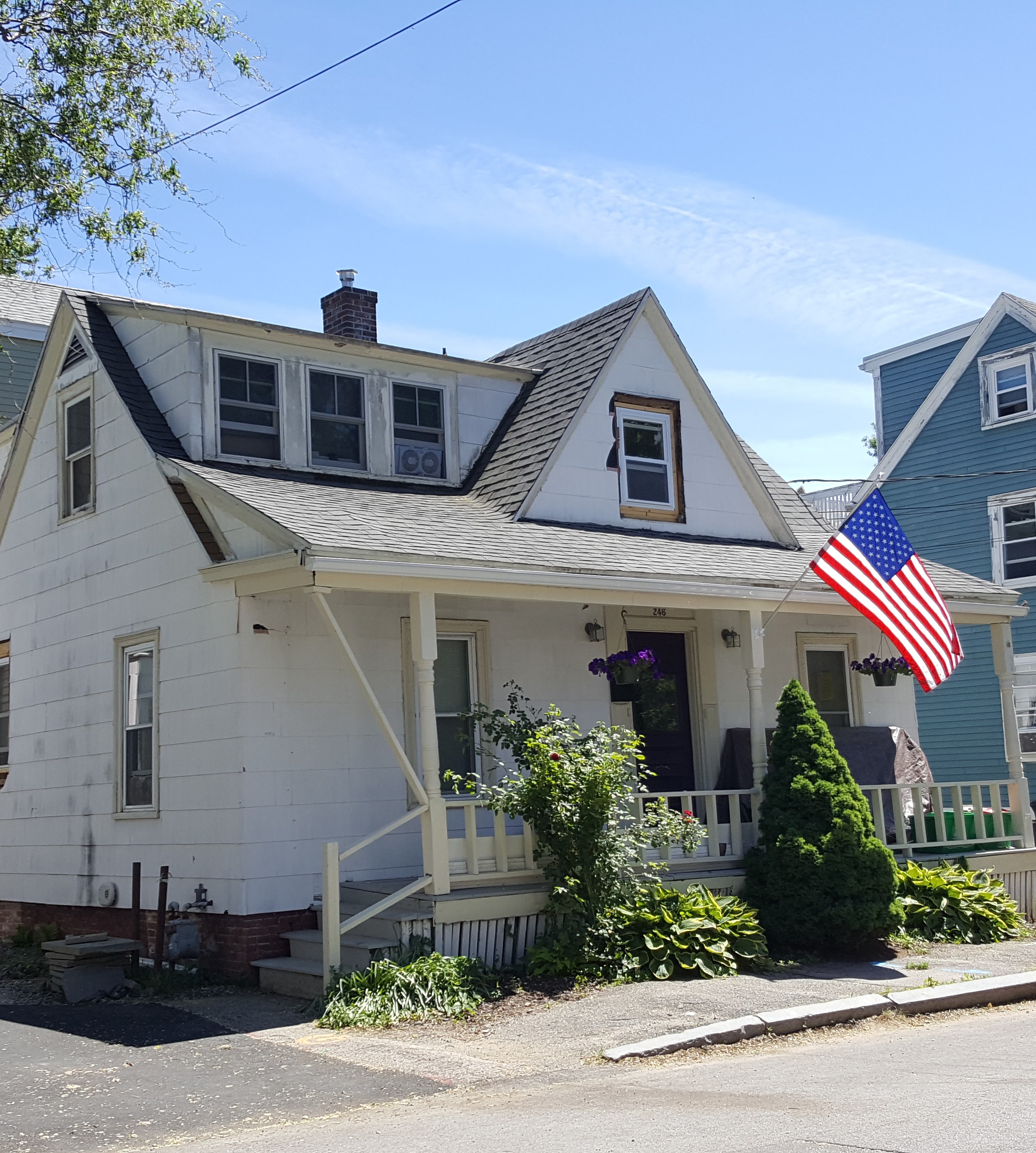 Austin Street duplex before renovation